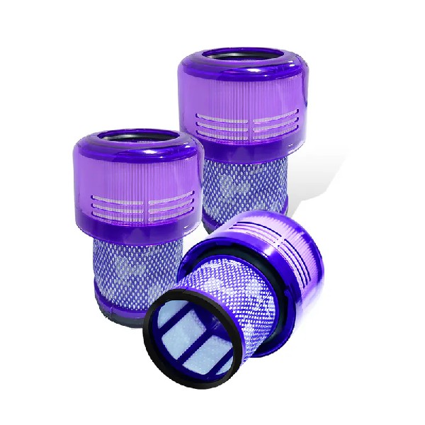 【綠綠好日】【買2送1】適用 Dyson戴森 V12 手持吸塵器後置濾網(1組(3入))