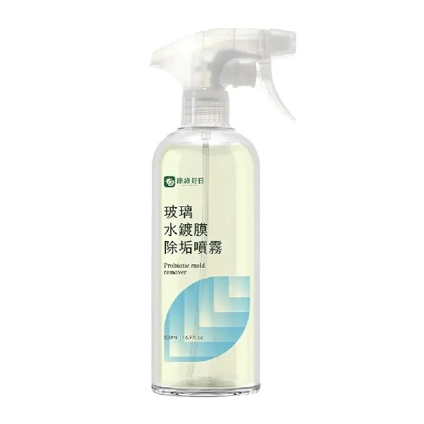 【綠綠好日】玻璃水鍍膜除垢噴霧500ml  台灣製造 玻璃水鍍膜(六入 (附噴頭*6))