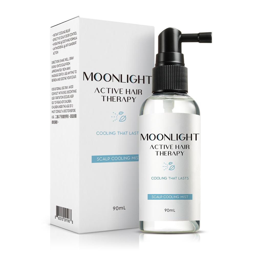 【Moonlight 莯光】 進階版 頭皮清新淨涼噴霧( 90mL)