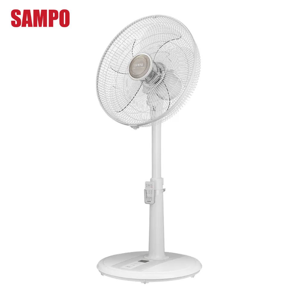 【SAMPO 聲寶】16吋 五片扇葉微電腦DC立扇(附遙控器)-(SK-FD16KD)