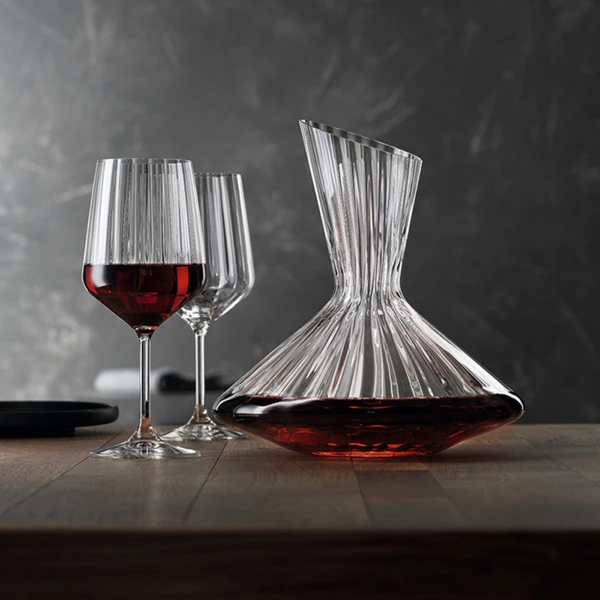 【SPIEGELAU】LifeStyle醒酒器+紅酒杯(彩盒組)