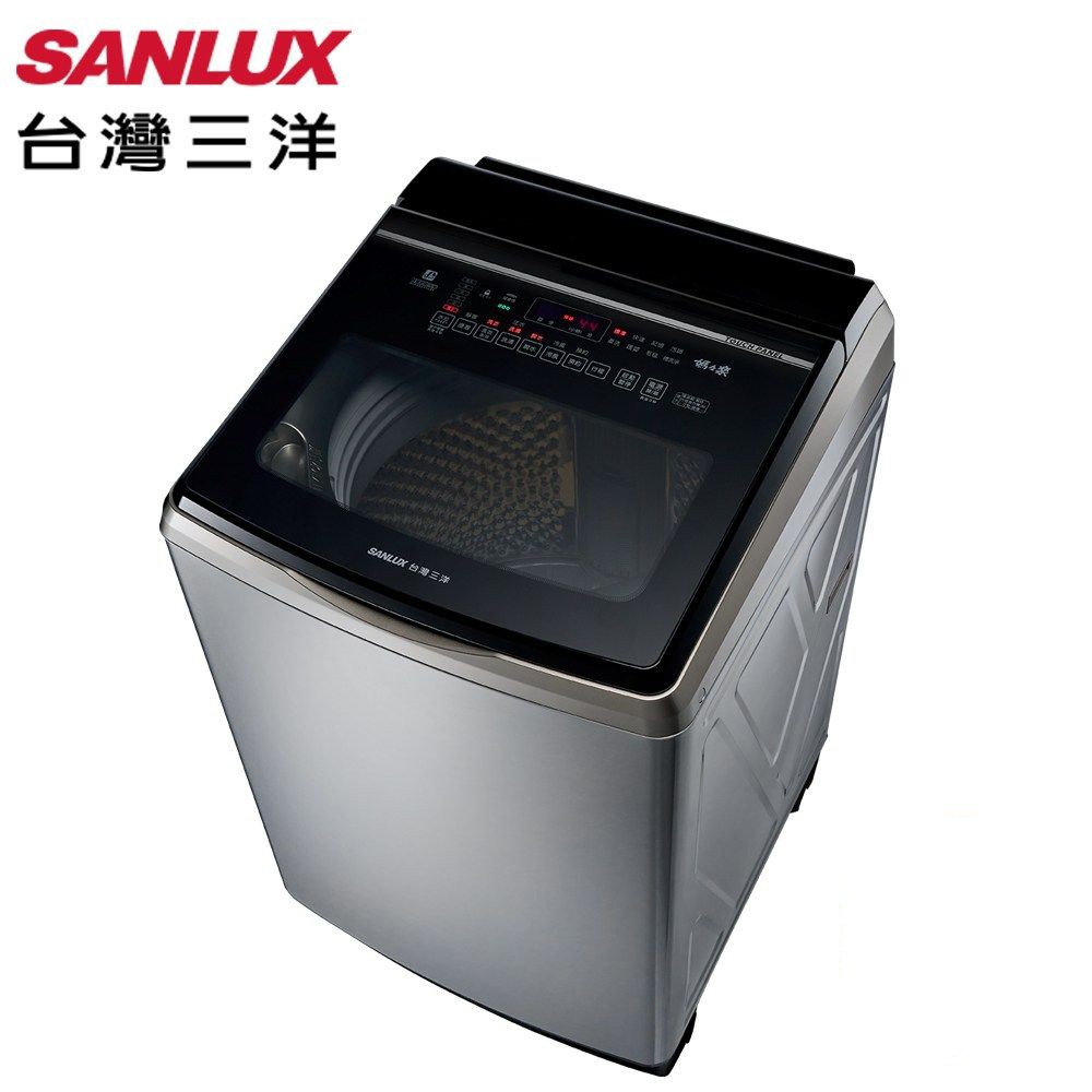 【SANLUX 台灣三洋】15KG變頻超音波洗衣機(SW-V15SA)(1入組)