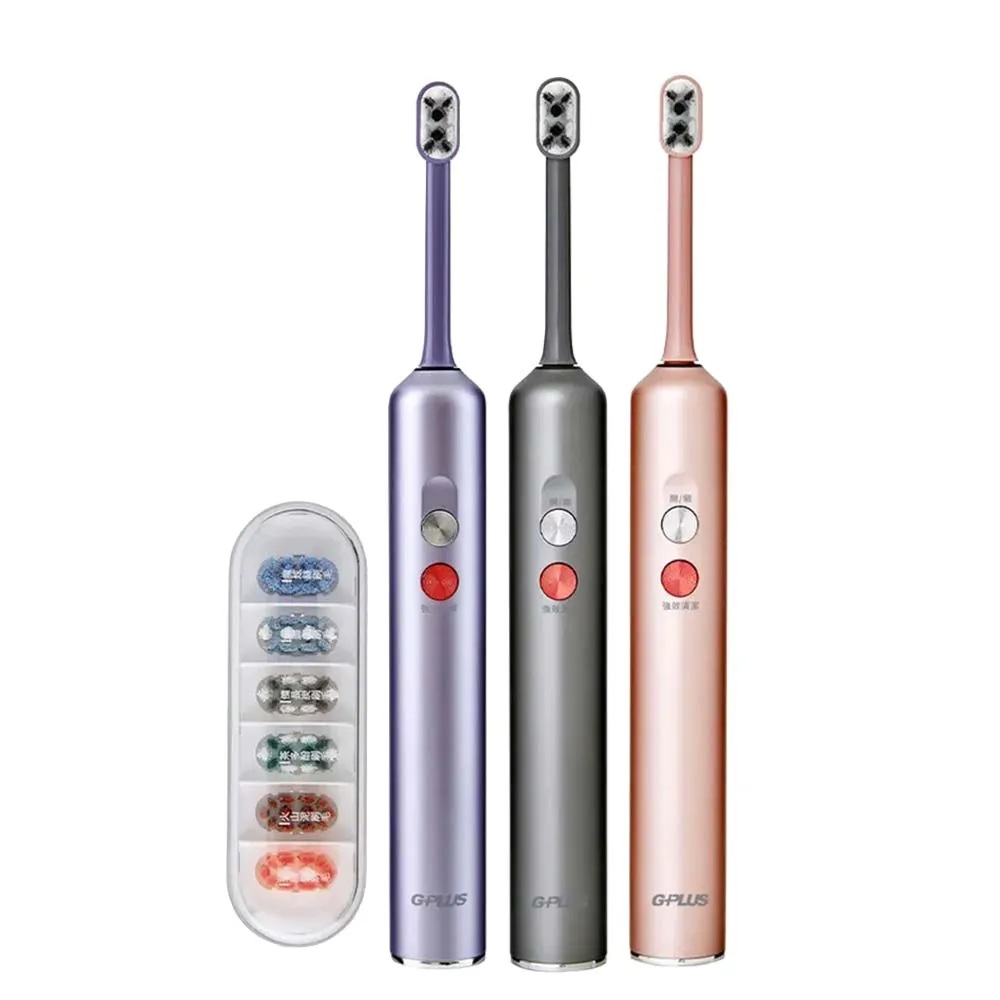 【G-PLUS 拓勤】ET-A005S GP霸扣音波電動牙刷(IPX7全機可水洗 )