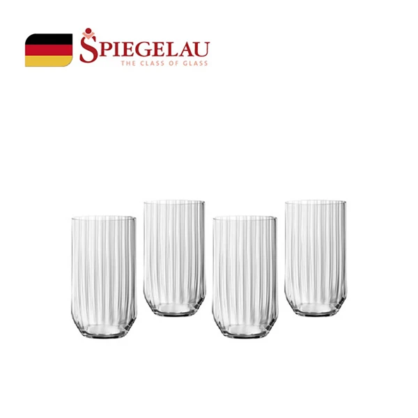 【SPIEGELAU】Linear長飲杯四入(445ml)