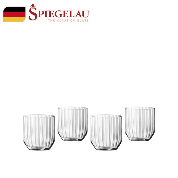 【SPIEGELAU】Linear 威士忌杯四入(345ml)