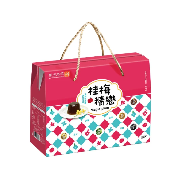 【順天本草】預購桂梅精戀禮盒(每盒8盅，每盅100公克)
