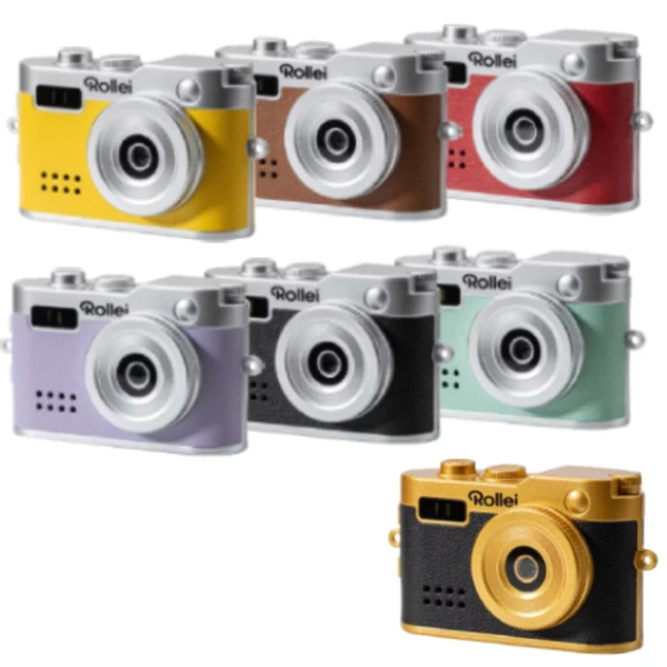 FOTOPRO Rollei M1 祿萊聯名 復古迷你 數位相機 盲盒 公司貨 (顏色隨機)