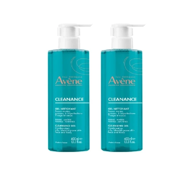 【Avene 雅漾】控油舒緩潔膚凝膠(400ml)