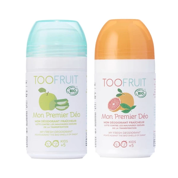 【TOOFRUIT】兒童果漾體香膏組(青蘋+柑橘)