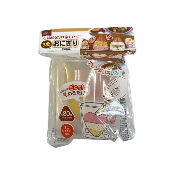 【100LIFEJAPAN】3色飯糰製作器(1入)(0)