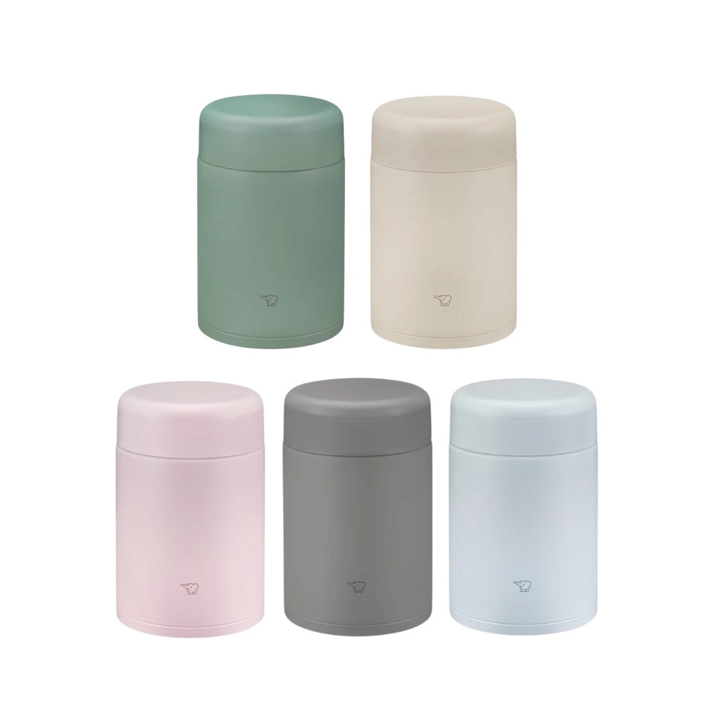 【ZOJIRUSHI 象印】一體式中栓不銹鋼真空燜燒杯/燜燒食物罐520ml(SW-KA52H/SW-KA52)