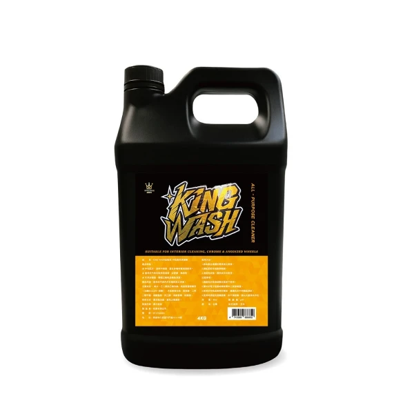 【KING WASH】金能洗中性萬用洗潔劑(4kg)