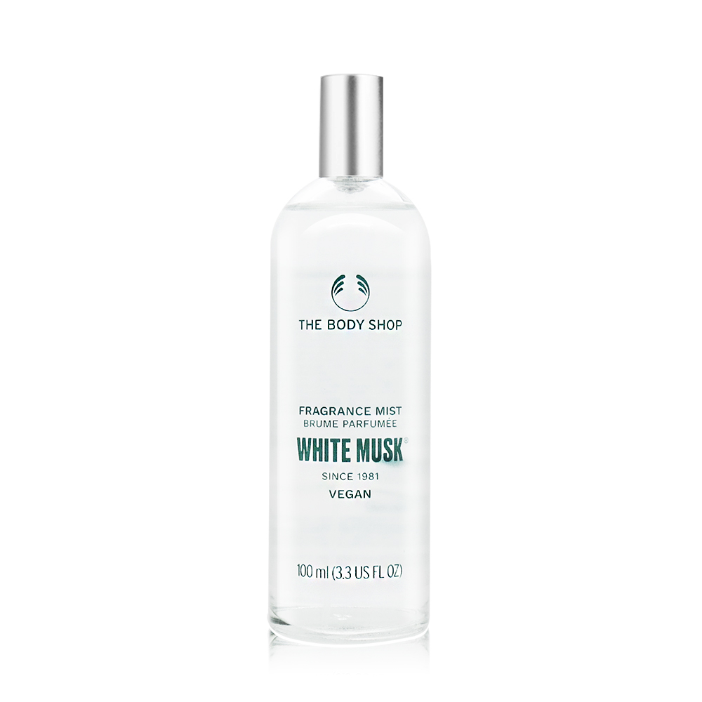 【THE BODY SHOP 美體小舖】白麝香身體芳香菁露 100ml(航空版)