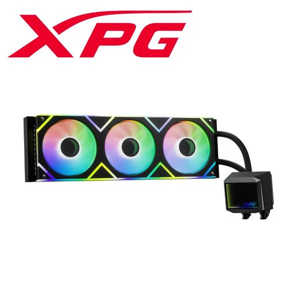【XPG】LEVANTE II 360(360mm/無限鏡冷頭+風扇/預裝風扇/雙腔體水冷頭/一體式風扇/五年保固)