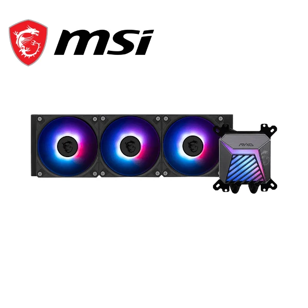 【MSI 微星】MAG A15 360(360mm/隱藏式佈線設計/預裝風扇/12cm風扇*3/三年保/註冊升級五年保)