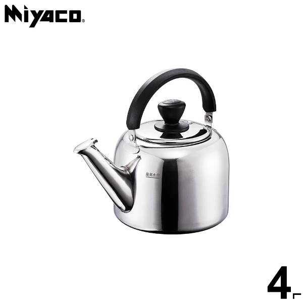 【米雅可 Miyaco】麗緻316不鏽鋼笛音茶壺4L(MY-E084000)