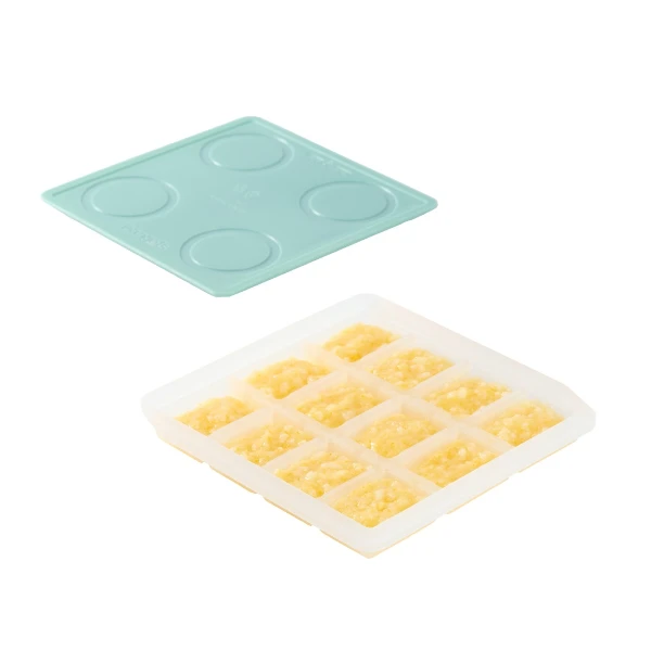 【2angels】矽膠副食品製冰盒組15ml(冰塊磚盒 分裝零食盒 烘培模具)