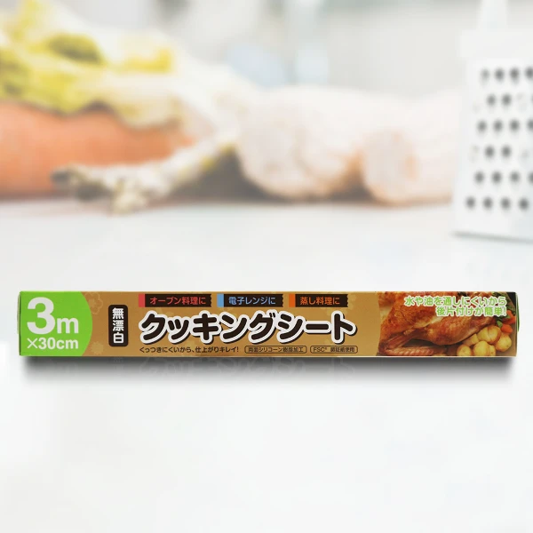 【一品川流】日本進口無漂白廚房多用途料理紙(-30×300cmx3盒)