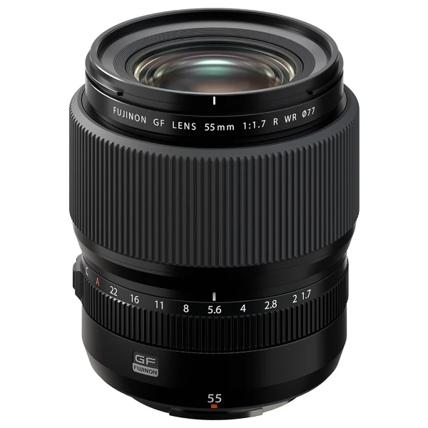 【Fujifilm】GF 55mm F1.7 R WR 大光圈定焦鏡頭 -公司貨(一入)