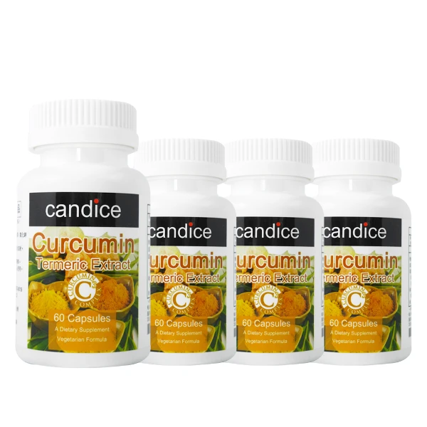 【Candice 康迪斯】康迪斯雙效薑黃素膠囊(60顆*4瓶)