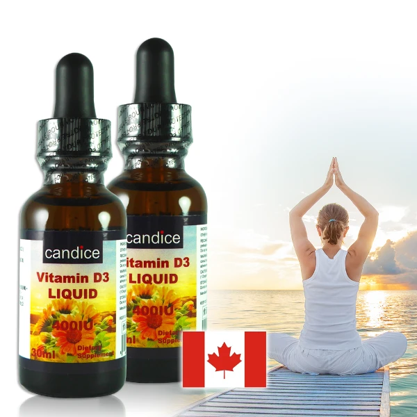 【Candice 康迪斯】加拿大原裝進口維生素D3滴液(30ml*兩瓶組)