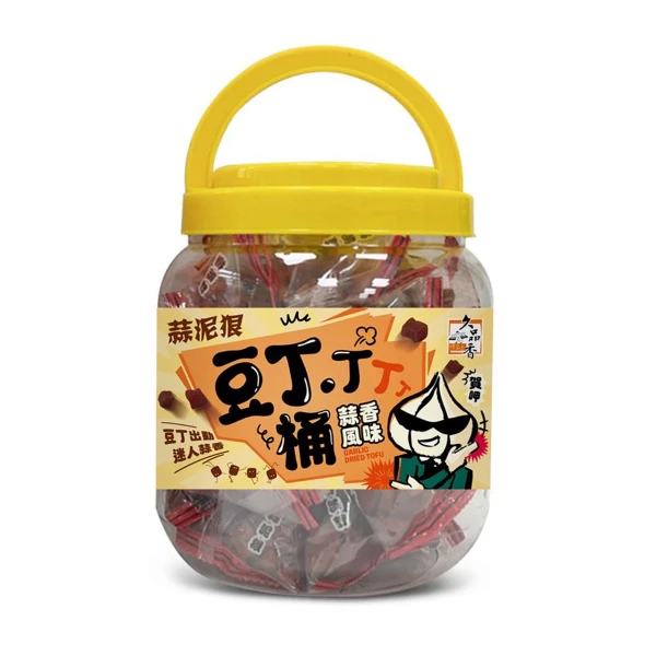 【久品香】預購豆丁福氣桶-迷人蒜味(380g)