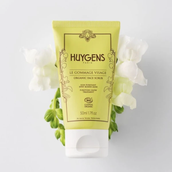 【HUYGENS】法國 有機臉部去角質霜 深層去角質 溫和磨砂(50ml)