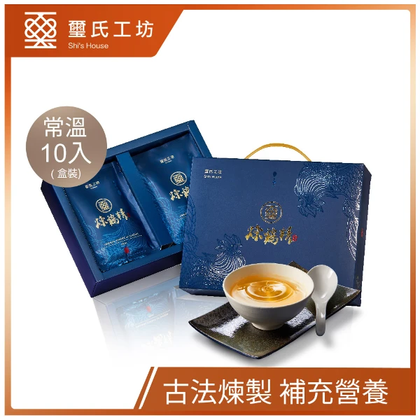 【Dr.Douxi 朵璽】璽氏工坊 煉雞精60ml 常溫10入-盒裝(養生雞精系列)