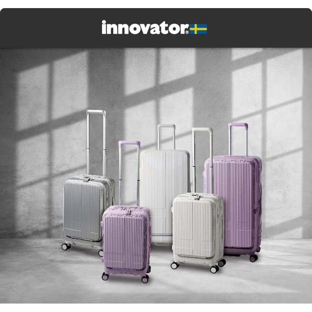 【INNOVATOR】19吋 鏡面雙前開剎車登機箱(INV50)