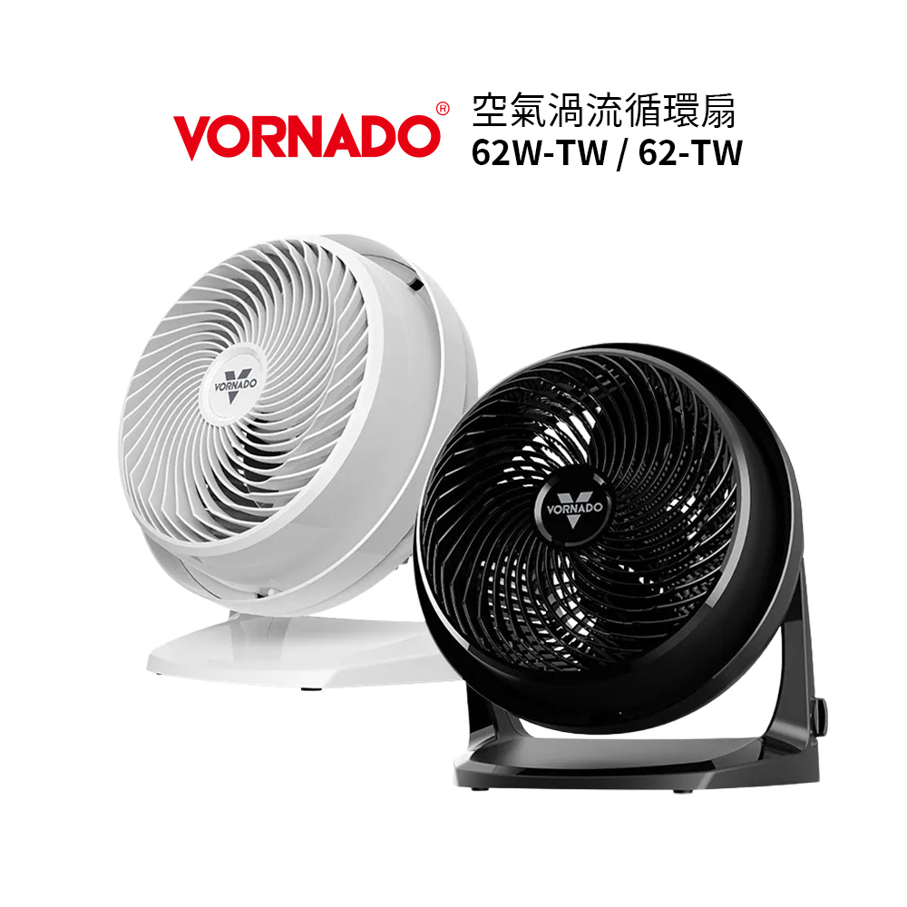 【VORNADO 沃拿多】渦流空氣循環扇 62-TW(適用5-8坪)