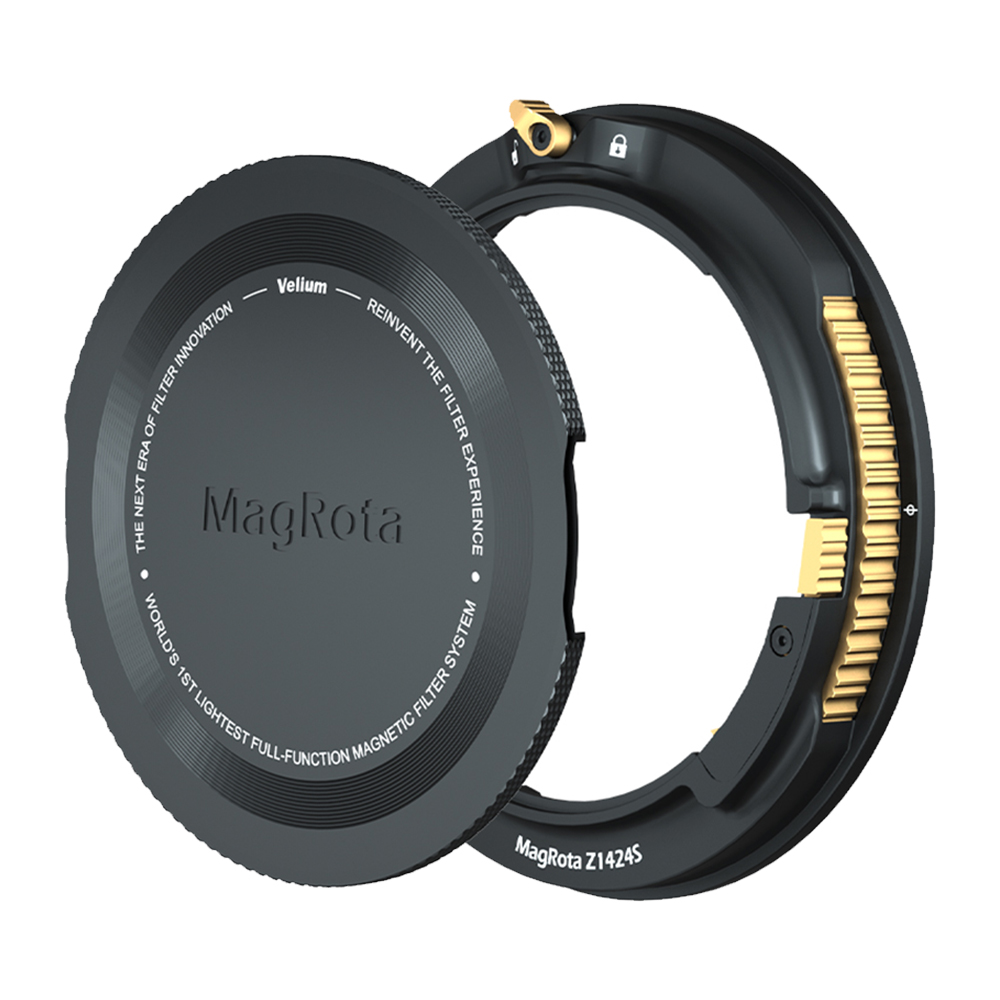 【Velium 銳麗瓏】MagRota Base 磁旋支架 For Nikon Z 14-24mm F2.8(一入)