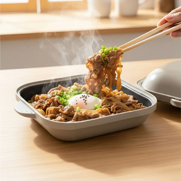 【双甡】【双甡】微波專用多功能料理鍋｜方鍋組(1組)