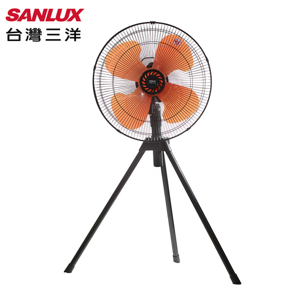 【SANLUX 台灣三洋】18吋超強風折疊三腳工業扇(OEF-0951)