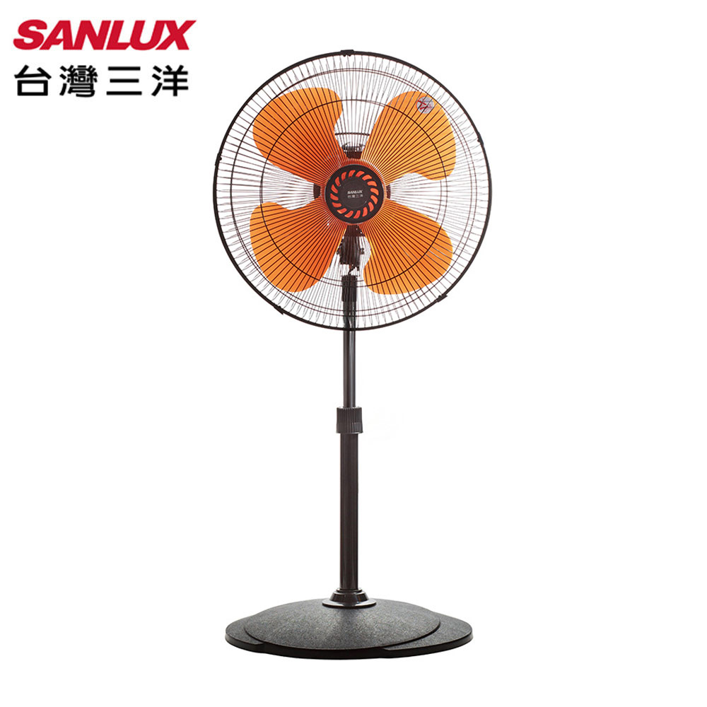 【SANLUX 台灣三洋】18吋超強風擺頭工業立扇(OEF-0952)