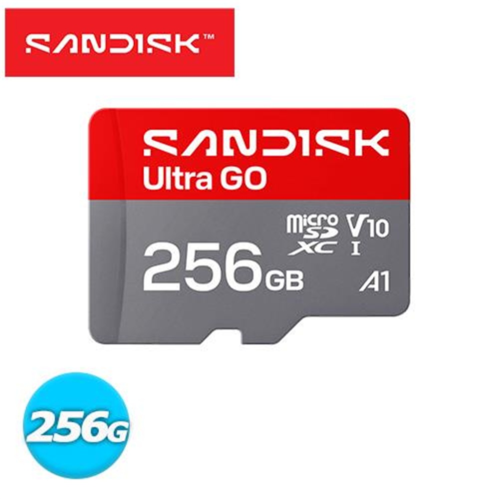 【SanDisk】SANDISK Ultra GO microSD UHS-I 256GB 記憶卡(SANDISK Ultra GO microSD UHS-I 256GB 記憶卡)