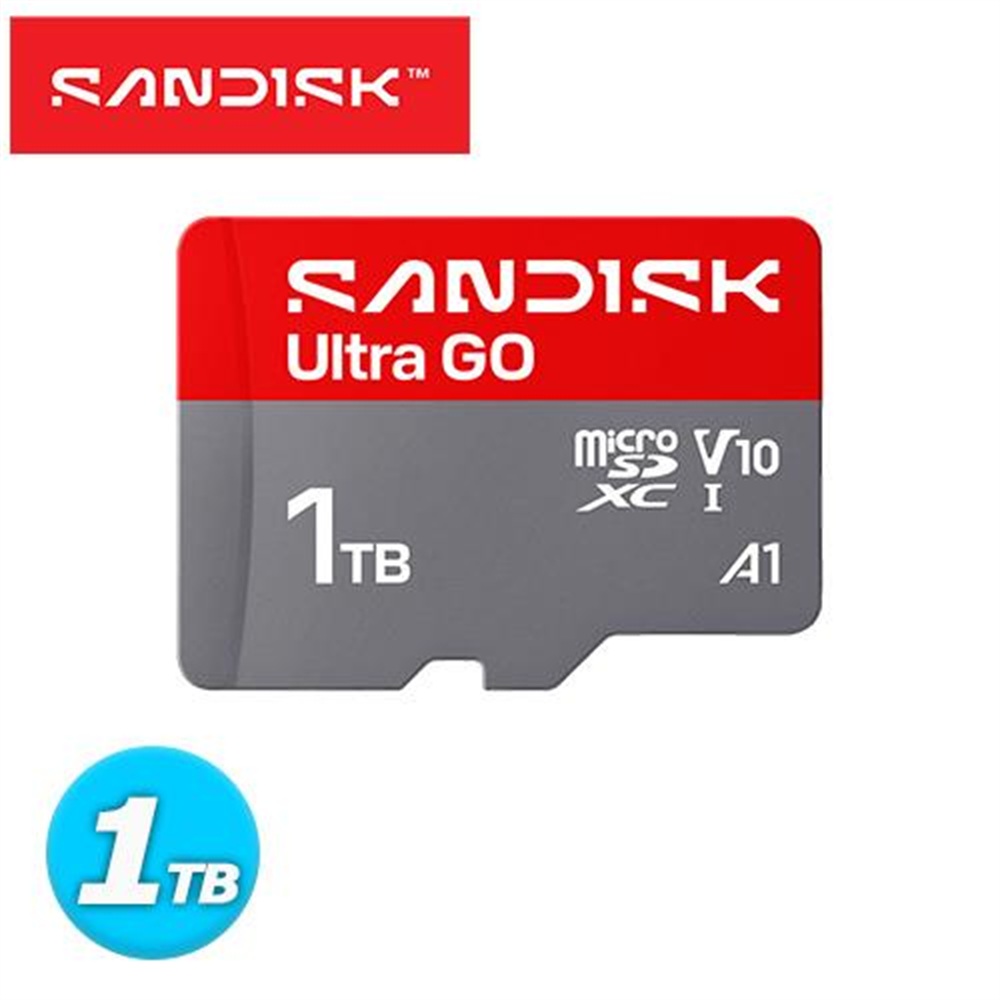 【SanDisk】SANDISK Ultra GO microSD UHS-I 1TB 記憶卡(SANDISK Ultra GO microSD UHS-I 1TB 記憶卡)