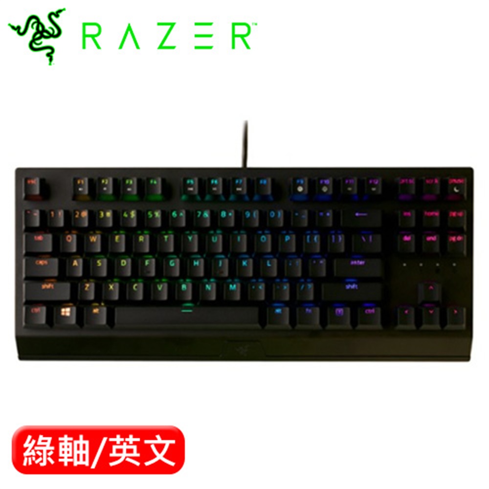【Razer 雷蛇】Razer 雷蛇 BlackWidow V3 TKL 黑寡婦 電競鍵盤 綠軸(Razer 雷蛇 BlackWidow V3 TKL 黑寡婦 電競鍵盤 綠軸)