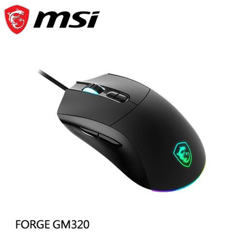 【MSI 微星】MSI 微星 FORGE GM320 電競滑鼠(MSI 微星 FORGE GM320 電競滑鼠)