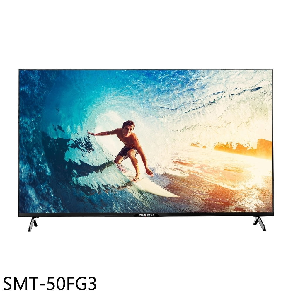 【SANLUX 台灣三洋】50吋4K GOOGLE TV連網智慧顯示器SMT-50FG3(無安裝)