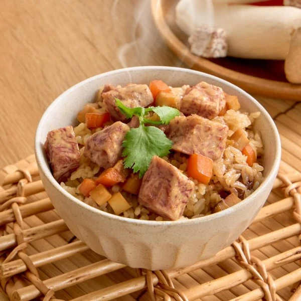 【米大師】常溫熟飯-大甲芋頭油飯 220g*10(白米飯 紅藜纖穀飯 香米飯 糙穀飯 地瓜飯 出國糧食 常溫賣場)