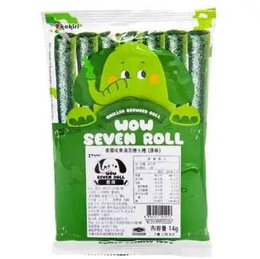 【kokiri 哇象】海苔捲(原味)(14g(七捲))