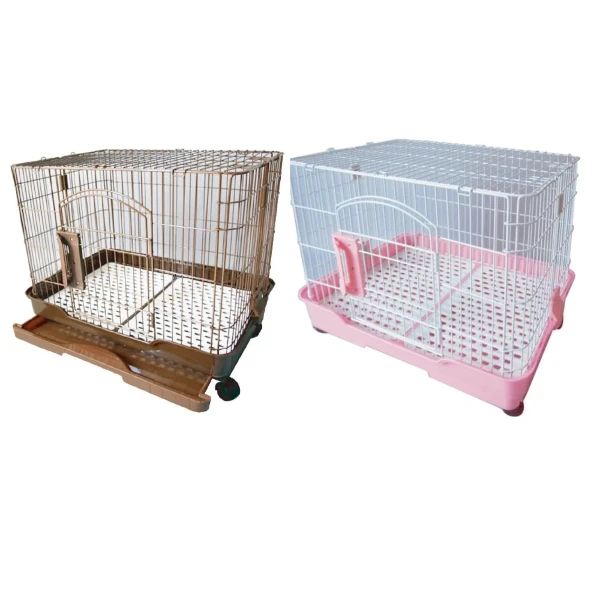 王品-2尺超級豪華雙層貓籠(咖啡)/2尺日式豪華寵物籠(粉紅)(*1)