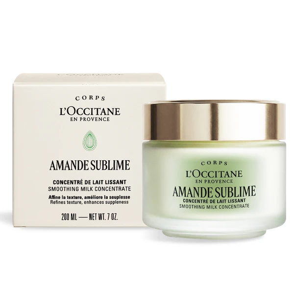 【L'Occitane 歐舒丹】杏仁極緻緊膚凝霜 200ml(公司貨)
