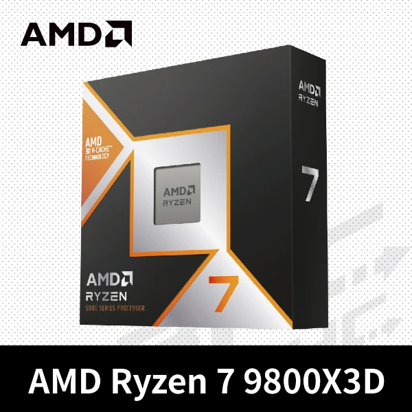【AMD】Ryzen 7-9800X3D(八核心 中央處理器)