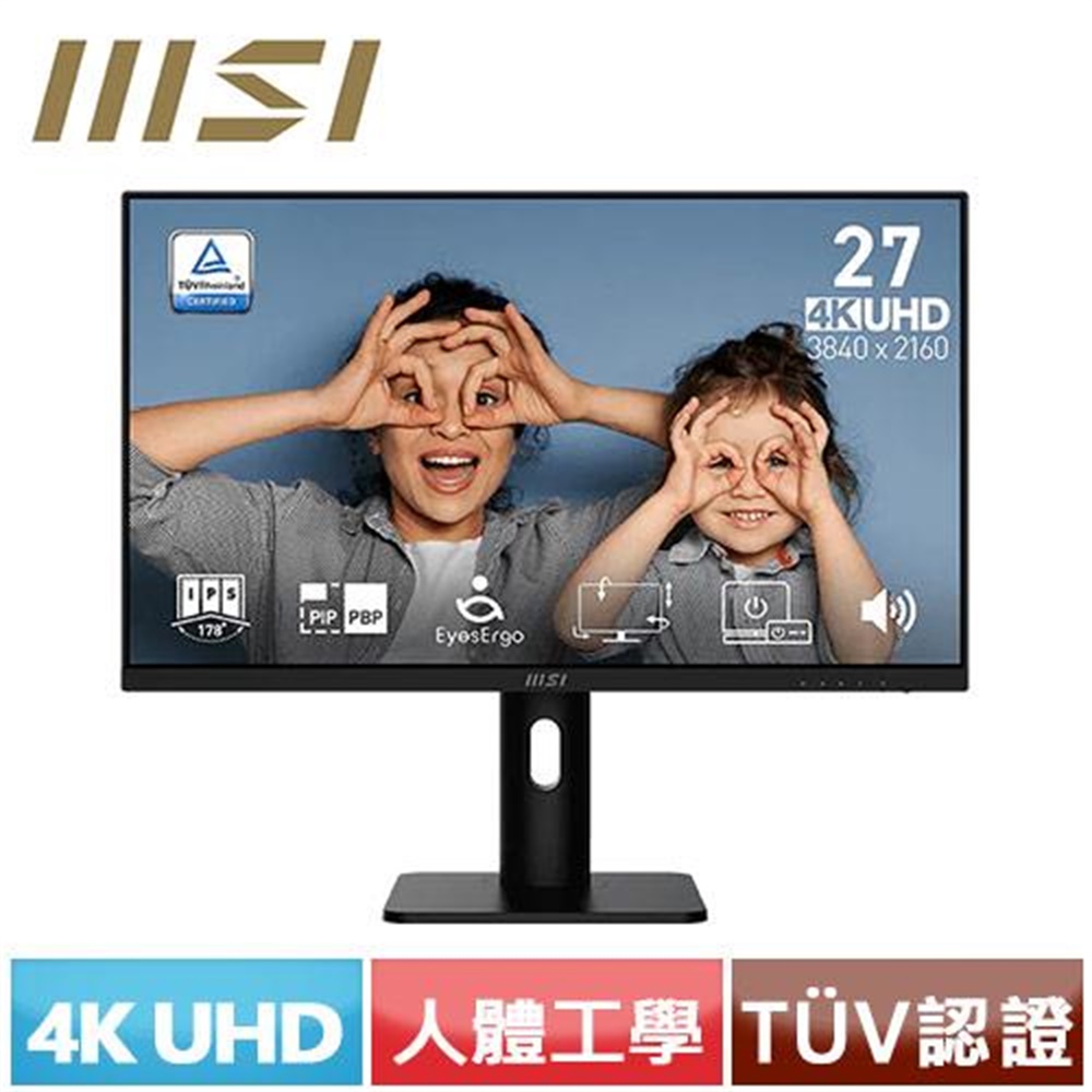 【MSI 微星】MSI微星 27型 MP273UP E6 商用螢幕(MSI微星 27型 MP273UP E6 商用螢幕)