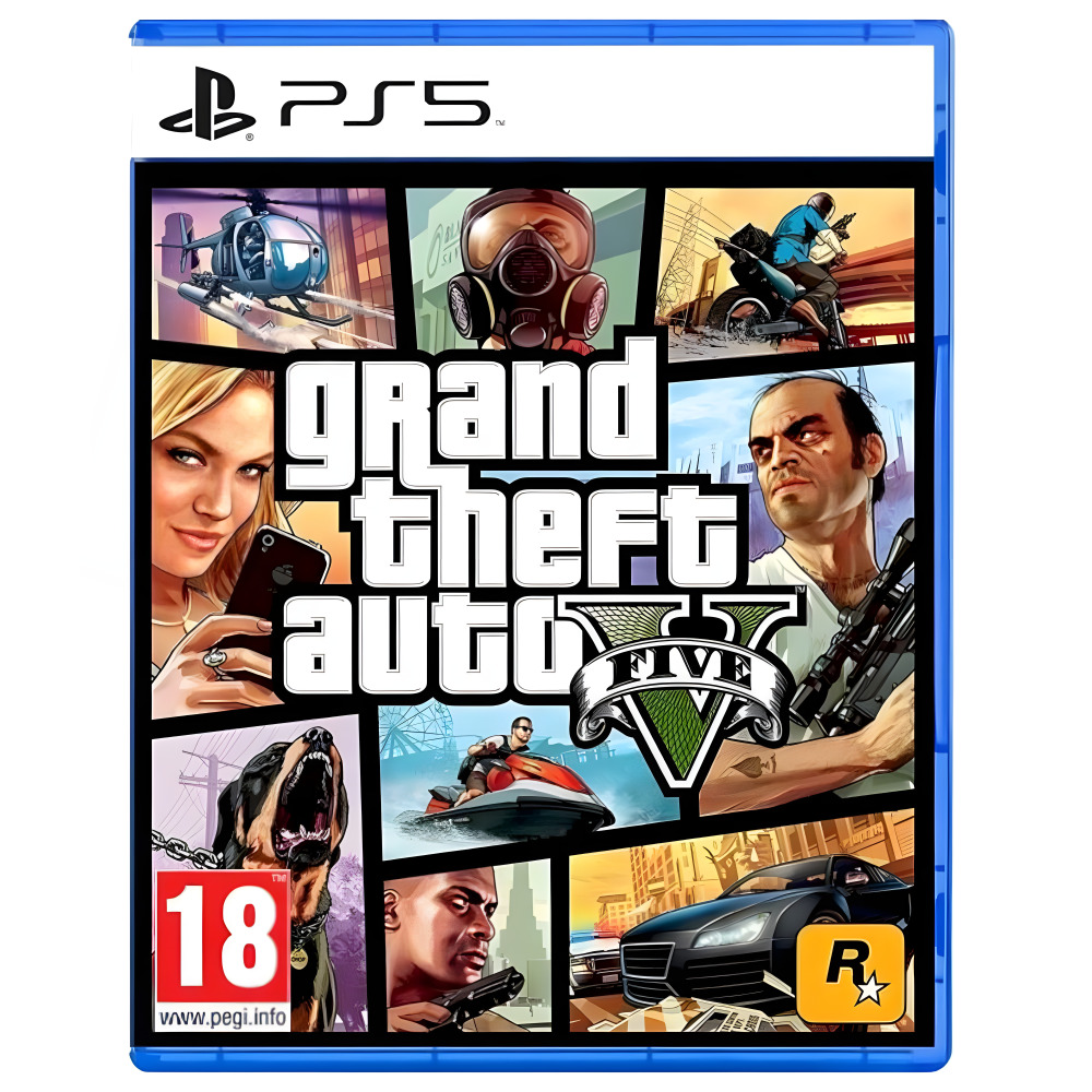 【PlayStation】PS5 GTA5 俠盜獵車手5 Grand Theft Auto V (國際版 支援中文)