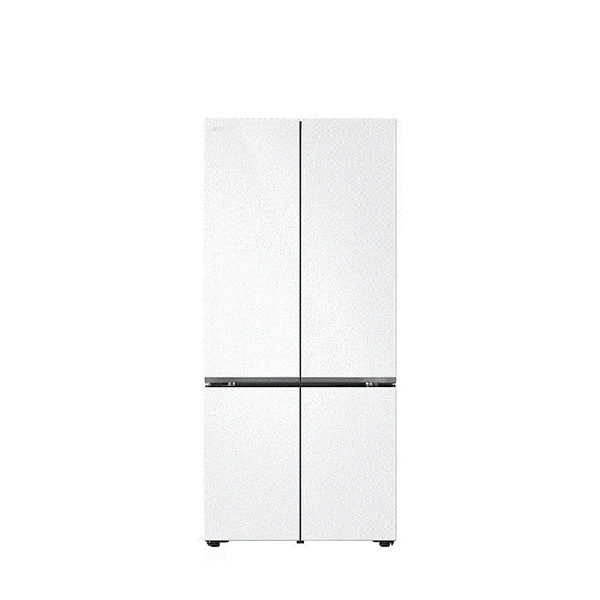 【LG 樂金】619公升智慧變頻四門冰箱 雲朵白  GV-NB61WG(自動製冰器)