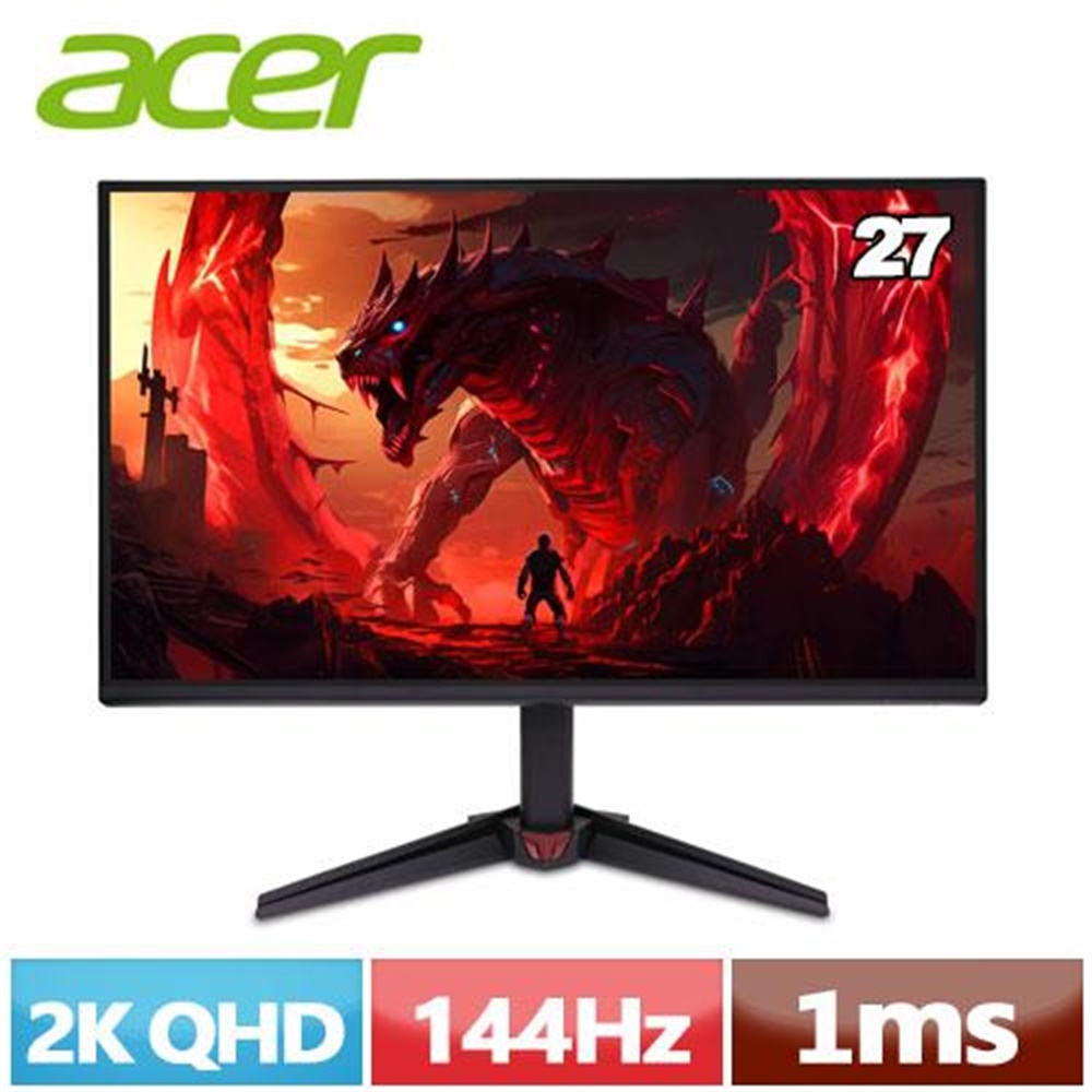 【ACE】ACER宏碁 27型 Nitro VG270U P6 電競螢幕(ACER宏碁 27型 Nitro VG270U P6 電競螢幕)