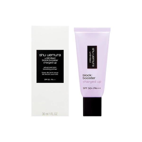 【shu uemura 植村秀】無極限全效亮白精華防曬乳SPF 50+ PA+++(30ml) #紫色(公司貨)