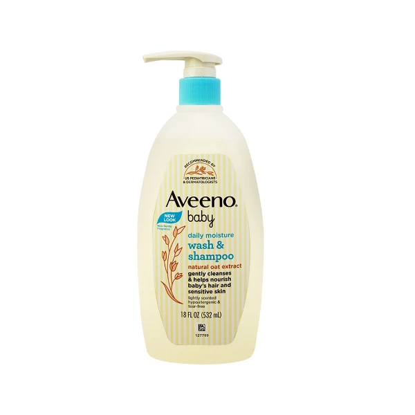 【Aveeno 艾惟諾】嬰兒燕麥保濕乳(532ml)(平行輸入)